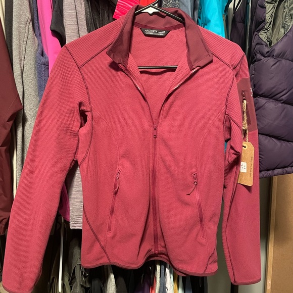 ROSE ARC'TERYX WAFFLE FLEECE SWEATER - Picture 2 of 4